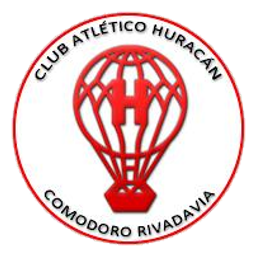 Escudo de Huracán Comodoro Rivadavia