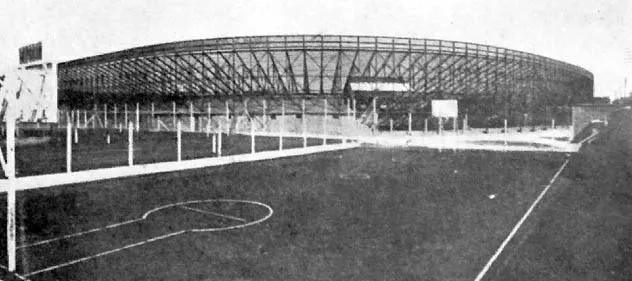 El Gasómetro hacia 1930.